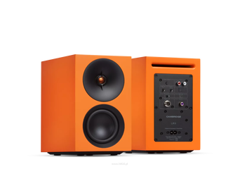 Cambridge Audio L/R S Orange – aktywne głośniki stereo Bluetooth aptX HD, 2 × 50 W