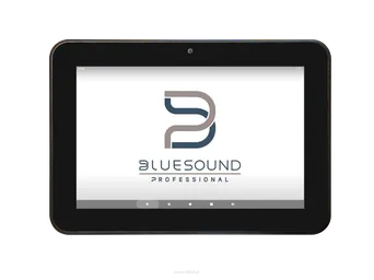 Bluesound CP300 funkcjonalność 8-calowego kolorowego tabletu z ekranem dotykowym z zasilaniem przez Ethernet (PoE+) i aplikacją Bluesound Controller na Androida