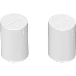 SONOS ERA 100 Zestaw dwupokojowy White Domowy głośnik półkowy nowej generacji,