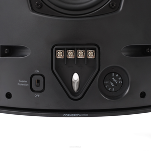 Cornered Audio Ci4-V 100 V – BIAŁY lub CZARNY / wymiary: 400x190x145mm / dwudrożny: 2 x woofer 4,5 cala / moc: 20 W RMS przy 100 V / pasmo: 60 – 20.000 Hz / efektywność 89 dB - 3