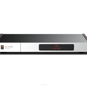 JBL MP350 Classic Sieciowy odtwarzacz multimedialny o klasycznej stylistyce Srebrny z okleiną z drewna orzechowego - 2