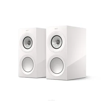 KEF R3 META White Gloss  z technologią absorpcji metamateriałów