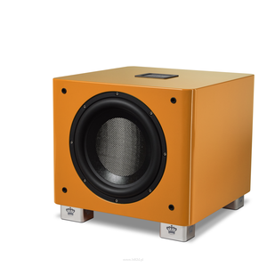 REL T9X ORANGE  subwoofer aktywny 10” 300W do stereo i kina domowego - 5