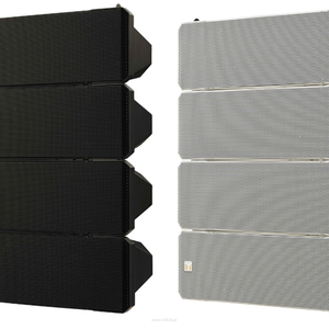 TOA HX-7W WP Kompaktowy system liniowy o regulowanym kącie otwarcia; moc znamionowa 750W, efektywność 100 dB, pasmo przenoszenia 70 Hz - 20 kHz; obudowa w kolorze białym; konstrukcja do instalacji zewnętrznych - 3