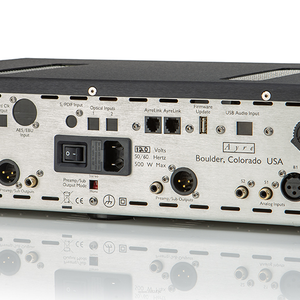 Ayre Acoustics EX-8 2.0 Wzmacniacz zintegrowany z opcjonalnym przetwornikiem C/A, wejściem USB i ethernet Roon Ready - 4