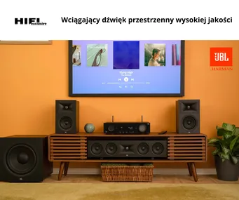 JBL zestaw 5.1 Czarny MA710 7.2-kanałowy amplituner AV + zestaw głośnikowy  5.1 JBL STAGE