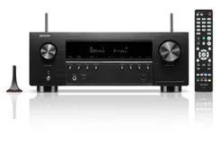 Denon AVR-S970H 7.2-kanałowy amplituner AV, 145W, 8K Ultra HD, 6 wejść HDMI, 3D Audio, HEOS