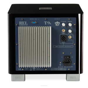REL T9X Przetworniki 254 mm, 300 W RMS, • Wzmacniacz - Klasa AB • Obudowa zamknięta - 8