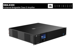 JBL Synthesis SMA-8300 – 8-kanałowy wzmacniacz mocy klasy D z DSP i Dante