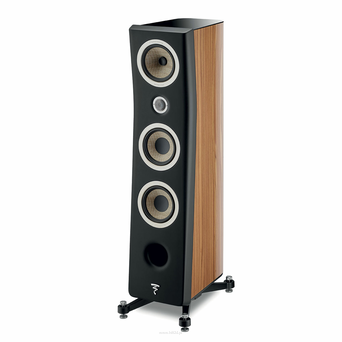Focal Kanta N°2 Walnut HG Black Mat – kolumna podłogowa