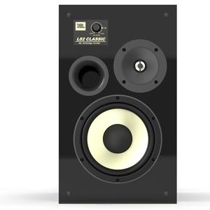 JBL L82 Classic  Black Edition Kompaktowy dwudrożny monitor wyposażony w zaawansowane technologie akustyczne JBL w połączeniu z kultowym stylem retro. - 2