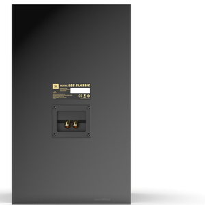 JBL L82 Classic  Black Edition Kompaktowy dwudrożny monitor wyposażony w zaawansowane technologie akustyczne JBL w połączeniu z kultowym stylem retro. - 4