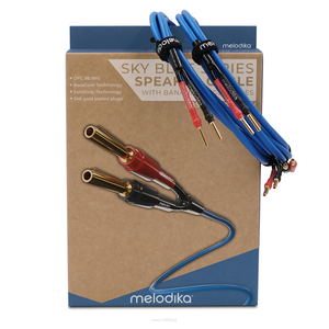 Melodika SKY BLUE SBSC4015 KABEL GŁOŚNIKOWY OFC 4N 2X4MM2 O DŁUGOŚCI 1,5M - 2SZT. - 4