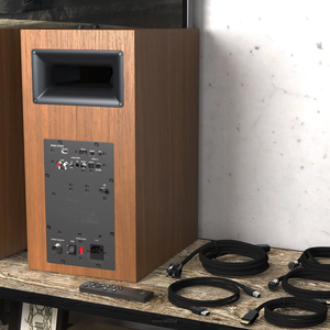 KLIPSCH THE NINES WALNUT + streamer Wiim Mini - 8