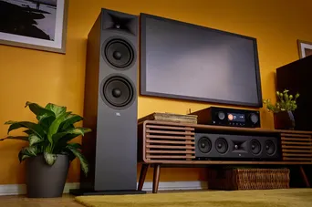 JBL Stage 280F Kolumna podłogowa 2,5-drożna z dwoma głośnikami 8” Czarny