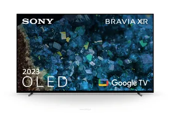 SONY FWD-77A80L 77-calowy wyświetlacz BRAVIA 4K HDR z Google TV i 3-letnim pakietem ochronnym PrimeSupport