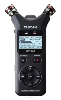 TASCAM DR-07X Przenośny rejestrator cyfrowy z interfejsem USB, zapis na karcie pamięci microSD