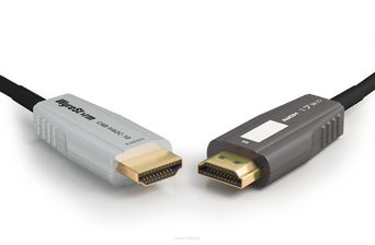 Wyrestorm CAB-HAOC-10 m 24Gbps 4-rdzeniowy aktywny optyczny kabel HDMI 24 Gb/s | 4K HDR 4:4:4/60, ARC, CEC, ALLM i VRR | Kevlar wzmocniony | 