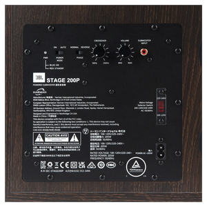 JBL Stage 2 200 P Aktywny subwoofer 10” (250 mm) 300 W Czarny - 5