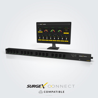 SurgeX SX-VS-1016i Listwa zasilająca, bogata w funkcje konstrukcja i kontrolowane przez IP zarządzanie energią i analityką