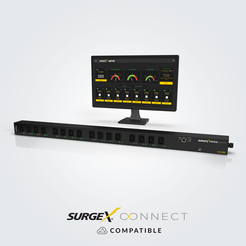 SurgeX SX-VS-1016i Listwa zasilająca, bogata w funkcje konstrukcja i kontrolowane przez IP zarządzanie energią i analityką