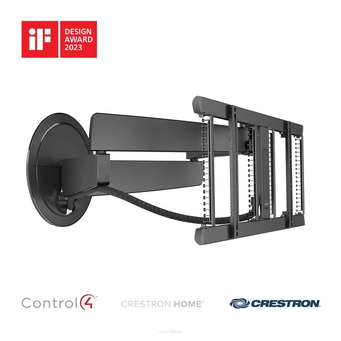 Vogels TVM 7675 PRO Motorized TV Wall Mount (black) Obraca się automatycznie i za pomocą Siri Voice/Shortcuts, aplikacji lub pilota