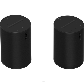 SONOS ERA 100 Zestaw dwupokojowy Black Domowy głośnik półkowy nowej generacji