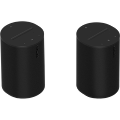 SONOS ERA 100 Zestaw dwupokojowy Black Domowy głośnik półkowy nowej generacji