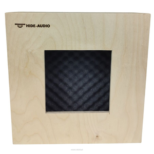 Hide-Audio Obudowa akustyczna  do głośnika - uniwersalna - 330/330/127 M1500  Wymiar zewnętrzny 330 x 330 x 127 gł mm - 16