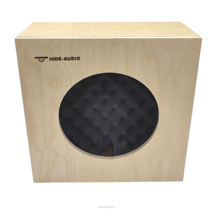 Hide-Audio Obudowa akustyczna  do głośnika - uniwersalna - 330/330/127 M1500  Wymiar zewnętrzny 330 x 330 x 127 gł mm - 12