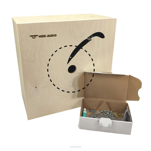 Hide-Audio Obudowa akustyczna  do głośnika - uniwersalna - 330/330/127 M1500  Wymiar zewnętrzny 330 x 330 x 127 gł mm - 14