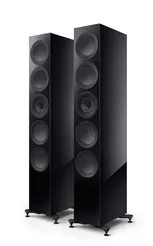 KEF R11 META Black Gloss  z technologią absorpcji metamateriałów