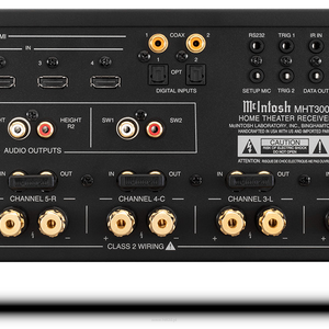 McIntosh MHT300 – amplituner kina domowego 7.2, Dolby Atmos, DTS:X, 8K, Dirac Live - 3