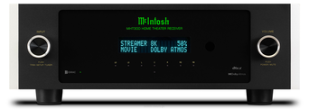 McIntosh MHT300 – amplituner kina domowego 7.2, Dolby Atmos, DTS:X, 8K, Dirac Live