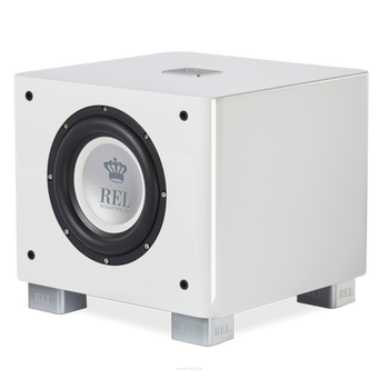 REL T/7x  Piano White – subwoofer aktywny  mocny i precyzyjny bas