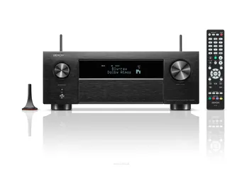 Denon AVC-X4800H 7.2-kanałowy wzmacniacz AV, 180W, 8K Ultra HD, 7 wejść HDMI, 3D Audio, HEOS