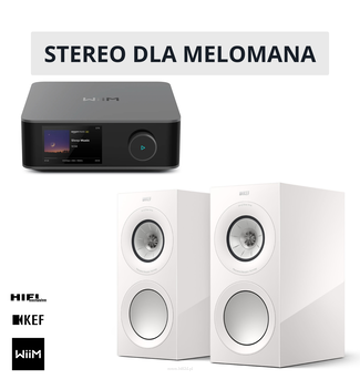 WiiM Amp Ultra Grey + KEF R3 Biały Z myślą o melomanach, fanach kina domowego i entuzjastach inteligentnego domu