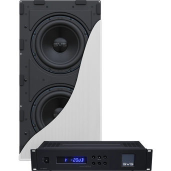 SVS 3000 In-Wall Subwoofer System – referencyjny subwoofer instalacyjny do zabudowy ściennej  Zestaw wzmacniacz + subwoofer instalacyjny