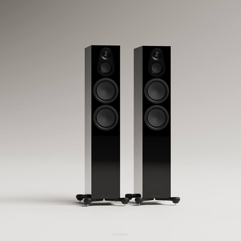 Monitor Audio Silver 300 8G High Gloss Black – kolumna podłogowa Hi-Fi