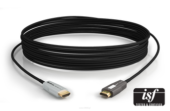 Wyrestorm CAB-HAOC-20 m 24Gbps 4-rdzeniowy aktywny optyczny kabel HDMI 24 Gb/s | 4K HDR 4:4:4/60, ARC, CEC, ALLM i VRR | Kevlar wzmocniony | Certyfikat ISF