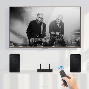 MONACOR S-10 Streamer stereo Wi-Fi i Bluetooth 5.0 do systemów multi-room - 3