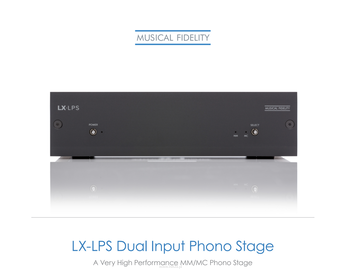Musical Fidelity LX2 LPS Przedwzmacniacz gramofonowy