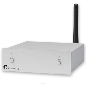 PRO-JECT  Podłącz swój gramofon bezprzewodowo  Phono Box E BT 5  Nadajnik / PRO-JECT BT Box S2 HD Odbiornik  audio Bluetooth 5.0  Bezprzewodowe przesyłanie strumieniowe Bluetooth 5.2 z aptX Adaptive i HD - 2