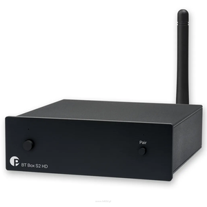 PRO-JECT  Podłącz swój gramofon bezprzewodowo  Phono Box E BT 5  Nadajnik / PRO-JECT BT Box S2 HD Odbiornik  audio Bluetooth 5.0  Bezprzewodowe przesyłanie strumieniowe Bluetooth 5.2 z aptX Adaptive i HD - 5