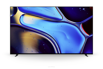 SONY FWD‑77XR80 BRAVIA serii 8 z ekranem 4K OLED, z Google TV i 3-letnim pakietem PrimeSupport.