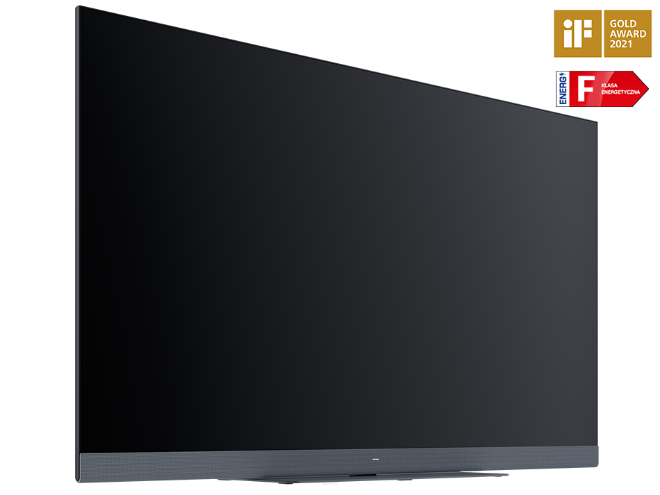LOEWE We. SEE 55 szary Niepowtarzalne telewizory LED Ultra HD z funkcją strumieniowania