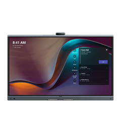 Yealink MeetingBoard 65 Pro 65-calowe rozwiązanie 4K all-in-one z ekranem dotykowym, kamerą 3 x 50 MP i mikrofonem 16-MEMS do małych pomieszczeń