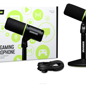 SHURE MV6 MIKROFON USB DLA GRACZY KARDIOIDALNY MIKROFON DYNAMICZNY USB-C DLA GRACZY I STREAMERÓW PC - 7