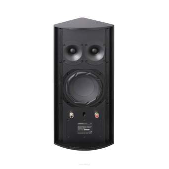 Cornered Audio LS1 wysokowydajny głośnik kinowy z wooferem 6,5", podwójnym tweeterem, mocą 250 W i maksymalnym SPL 122 dB. Do dużych kin domowych.