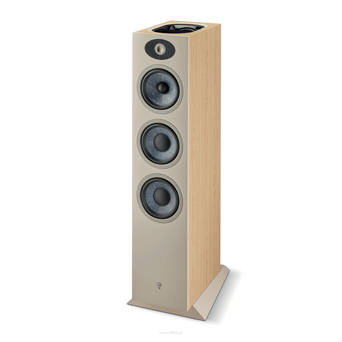 Focal Theva N°3-D light wood – 3-drożna kolumna podłogowa Dolby Atmos z technologią Slatefiber